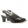 Women sandals 1204 patent black
