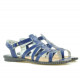 Women sandals 595 indigo 1