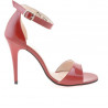 Women sandals 1238 patent red