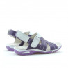 Small children sandals 41c purple+white