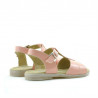 Small children sandals 40c patent pink