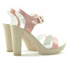 Women sandals 5022 patent pink