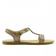 Women sandals 5011 golden
