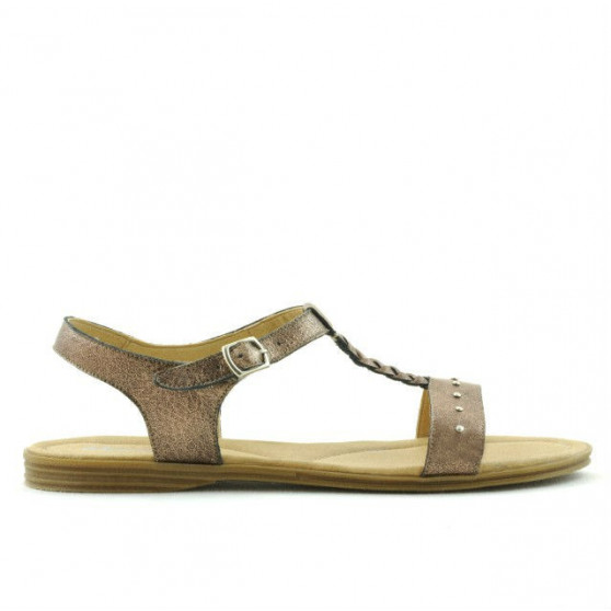 Women sandals 5011 golden