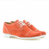 Children shoes 131 red coral velour
