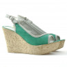 Women sandals 5001 bufo green