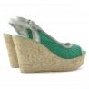 Women sandals 5001 bufo green