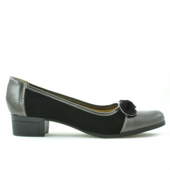 Women stylish, elegant, casual shoes 650 patent aramiu combined