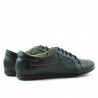 Pantofi sport / casual dama 646 negru+rosu