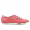 Women casual, sport shoes 646 coral+beige
