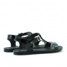 Children sandals 534 patent black