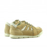 Small children shoes 04c bufo brown+beige