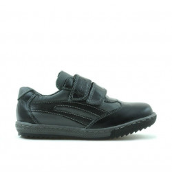 Small children shoes 16c black+gray