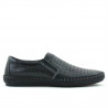 Men loafers, moccasins 820 black