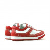Small children shoes 15c red+white