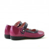 Small children shoes 19c patent pink+purple