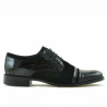 Teenagers stylish, elegant shoes 391 velour black combined