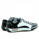 Pantofi sport adolescenti 307 negru+alb