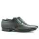 Men stylish, elegant shoes 798 a brown