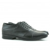 Men stylish, elegant, casual shoes 738 black
