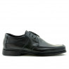 Men stylish, elegant shoes 936 black