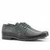 Men stylish, elegant, casual shoes 730 black