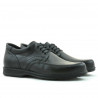 Men stylish, elegant, casual shoes 855 black