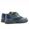 Women casual shoes 663 patent indigo combined