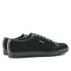 Men casual, sport shoes 775 black velour 