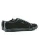Pantofi casual / sport barbati 775 negru velur 