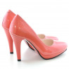 Pantofi eleganti dama 1233 lac rosu corai