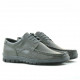 Men loafers, moccasins 850 gray