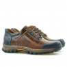 Men sport shoes 852 brown+indigo