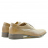 Men stylish, elegant shoes 804 brown
