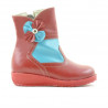 Small children boots 20c red+bleu