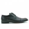 Men stylish, elegant shoes 814 black