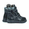 Small children boots 32c black combined