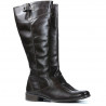 Women knee boots 233 cafe