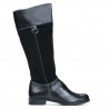 Women knee boots 3232 black combined