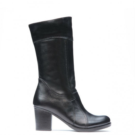 Women knee boots 3236 black