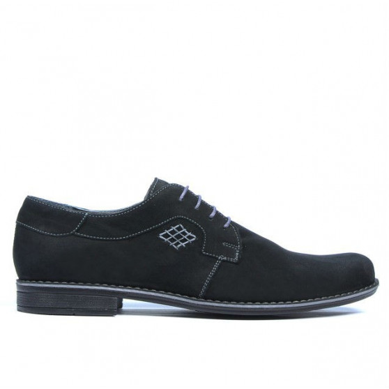 Men stylish, elegant, casual shoes 730 bufo black