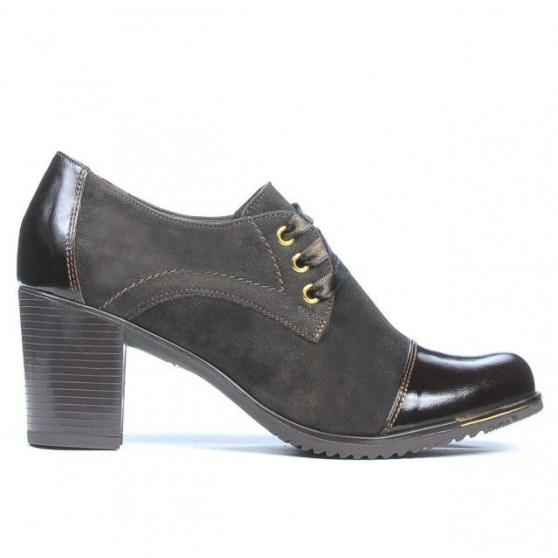 Women casual shoes 667 patent cafe combined