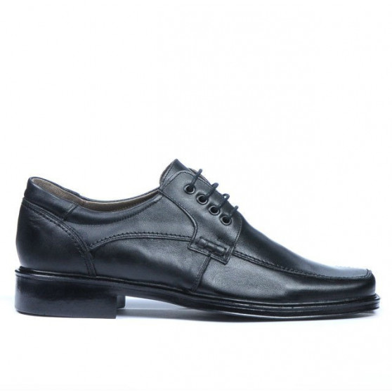 Men stylish, elegant shoes 790 black