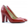 Women stylish, elegant shoes 1243 patent red01