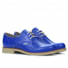 Women casual shoes 678 blue electric