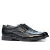 Men stylish, elegant, casual shoes 759 black