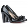Women stylish, elegant shoes 1226 patent black