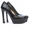 Women stylish, elegant shoes 1212 black