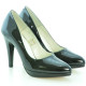 Pantofi eleganti dama 1233 lac negru