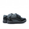 Small children shoes 16-2c black+gray